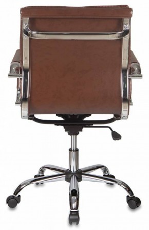 Кресло руководителя Бюрократ CH-993-LOW/BROWN коричневый в Казани - kazan.ok-mebel.com | фото 4