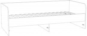 Кровать 900х2000 "Банни" НМ 041.38 с основанием (Бисквит) в Казани - kazan.ok-mebel.com | фото 4