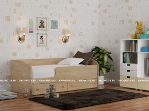 Кровать детская Панда + борт + 2 ящика (1000) в Казани - kazan.ok-mebel.com | фото 1