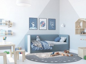 Кровать-диван Leonardo 160*70 (Голубой) + боковина в Казани - kazan.ok-mebel.com | фото 5