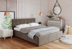 Кровать Изабелла с латами Newtone cacao 1400x2000 в Казани - kazan.ok-mebel.com | фото 2