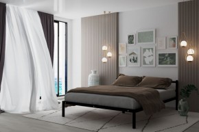 Кровать Мета с матрасом 1600 (черный) в Казани - kazan.ok-mebel.com | фото 2