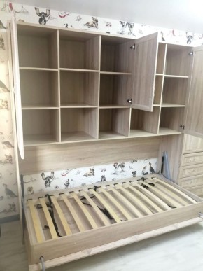 Шкаф-кровать подъемная 900 (горизонтальная) арт. К03 в Казани - kazan.ok-mebel.com | фото 5
