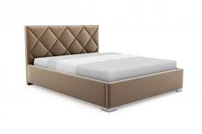 Кровать Руби интерьерная +основание (160х200) 3 кат. ткани в Казани - kazan.ok-mebel.com | фото
