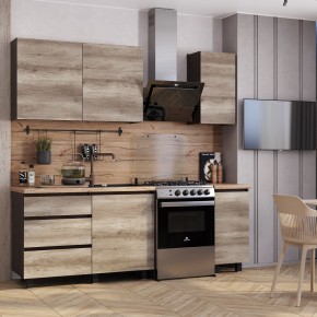 Кухня Энигма 1.6 м (венге/дуб каньон) в Казани - kazan.ok-mebel.com | фото