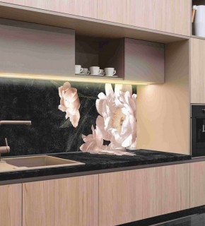 Кухонный фартук со столешницей (А-05) в едином стиле (3050 мм) в Казани - kazan.ok-mebel.com | фото 1