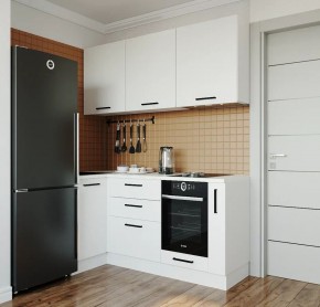 Кухонный гарнитур Белый Глянец 1000*1800 (Стол. 26мм) в Казани - kazan.ok-mebel.com | фото