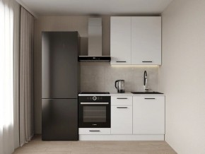 Кухонный гарнитур Белый Глянец 1600 h950 (Стол. 26мм) в Казани - kazan.ok-mebel.com | фото