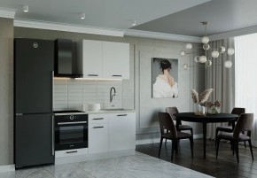 Кухонный гарнитур Белый Глянец 1600 (Стол. 26мм) в Казани - kazan.ok-mebel.com | фото