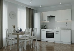 Кухонный гарнитур Белый Глянец 2000 (Стол. 38мм) в Казани - kazan.ok-mebel.com | фото