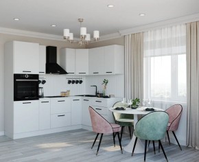 Кухонный гарнитур Белый Глянец 2400*1600 (Стол. 38мм) в Казани - kazan.ok-mebel.com | фото