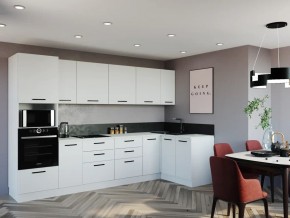 Кухонный гарнитур Белый Глянец 3200*1400 (Стол. 38мм) в Казани - kazan.ok-mebel.com | фото