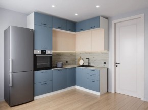 Кухонный гарнитур Фьюжн 2200*1700 (Стол. 38мм) в Казани - kazan.ok-mebel.com | фото
