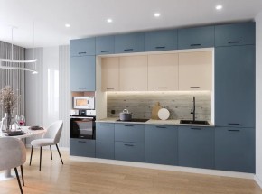 Кухонный гарнитур Фьюжн 3400 (Стол. 26мм) в Казани - kazan.ok-mebel.com | фото
