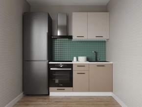 Кухонный гарнитур Каппучино 1600 (Стол. 38мм) в Казани - kazan.ok-mebel.com | фото
