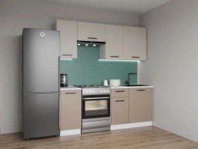Кухонный гарнитур Каппучино 2000 (Стол. 38мм) в Казани - kazan.ok-mebel.com | фото