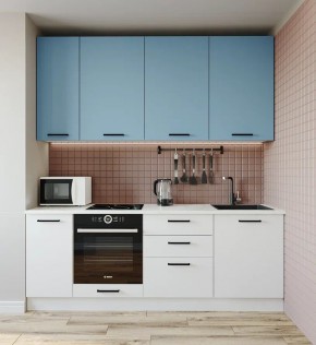 Кухонный гарнитур Капри 2200 h950 (Стол. 38мм) в Казани - kazan.ok-mebel.com | фото