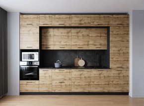 Кухонный гарнитур Крафт 3400 (Стол. 26мм) в Казани - kazan.ok-mebel.com | фото