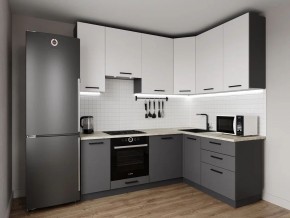 Кухонный гарнитур Меренга 2200*1600 h950 (Стол. 26мм) в Казани - kazan.ok-mebel.com | фото