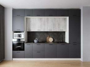 Кухонный гарнитур Санторини 3400 (Стол. 26мм) в Казани - kazan.ok-mebel.com | фото