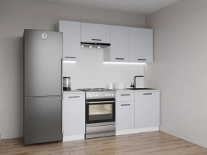 Кухонный гарнитур Смоки 2000 (Стол. 26мм) в Казани - kazan.ok-mebel.com | фото