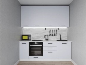 Кухонный гарнитур Смоки 2200 h950 (Стол. 38 мм) в Казани - kazan.ok-mebel.com | фото