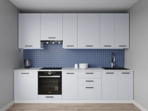 Кухонный гарнитур Смоки 2400 h950 (Стол. 38 мм) в Казани - kazan.ok-mebel.com | фото