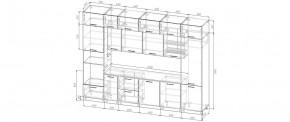 Кухонный гарнитур Старое Дерево 3400 (Стол. 26мм) в Казани - kazan.ok-mebel.com | фото 2