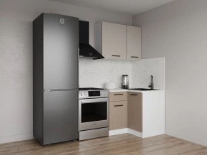 Кухонный гарнитур угловой Каппучино 1000*1000 (Стол. 26мм) в Казани - kazan.ok-mebel.com | фото
