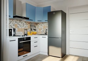 Кухонный гарнитур угловой Капри 2200х1000 (Стол. 26мм) в Казани - kazan.ok-mebel.com | фото