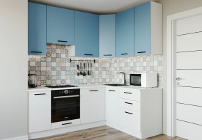 Кухонный гарнитур угловой Капри 2200х1600 h950 (Стол. 26мм) в Казани - kazan.ok-mebel.com | фото