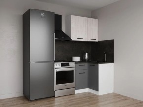Кухонный гарнитур угловой Санторини 1000*1000 (Стол. 26мм) в Казани - kazan.ok-mebel.com | фото