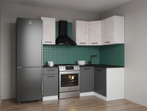 Кухонный гарнитур угловой Санторини 2000*1200 (Стол. 26мм) в Казани - kazan.ok-mebel.com | фото