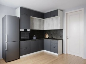 Кухонный гарнитур угловой Санторини 2200*1700 (Стол. 26мм) в Казани - kazan.ok-mebel.com | фото