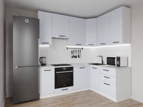 Кухонный гарнитур угловой Смоки 2200*1600 h950 (Стол. 38мм) в Казани - kazan.ok-mebel.com | фото