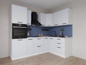 Кухонный гарнитур угловой Смоки 2400*1600 (Стол. 26мм) в Казани - kazan.ok-mebel.com | фото