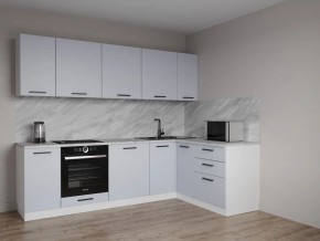 Кухонный гарнитур угловой Смоки 2600*1600 (Стол. 26мм) в Казани - kazan.ok-mebel.com | фото