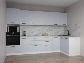 Кухонный гарнитур угловой Смоки 3200*1400 (Стол. 38мм) в Казани - kazan.ok-mebel.com | фото