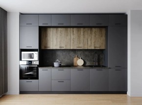 Кухонный гарнитур Умбра 3400 (Стол. 26мм) в Казани - kazan.ok-mebel.com | фото