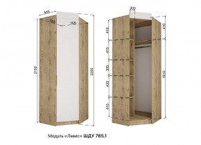 ЛАВИС Детская (модульная) белый/роза-белый софт/ручка золотая в Казани - kazan.ok-mebel.com | фото 11