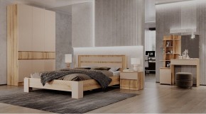 ЛЕНОРА Спальный гарнитур (модульный) кашемир в Казани - kazan.ok-mebel.com | фото