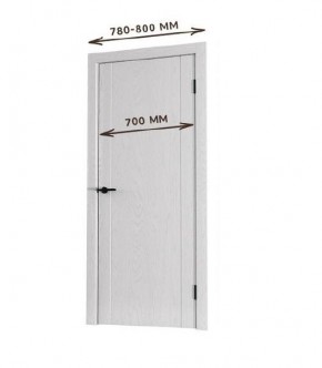 Межкомнатная дверь Bolivar Каньон браун (комплект) 700 в Казани - kazan.ok-mebel.com | фото