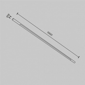 Модульный светильник Maytoni Basis C100CL-L1000-24W3-6K-B в Казани - kazan.ok-mebel.com | фото 6