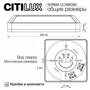 Накладной светильник Citilux Norma CL748K200 в Казани - kazan.ok-mebel.com | фото 11