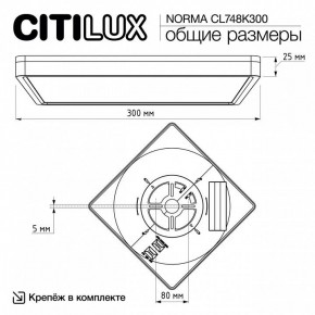 Накладной светильник Citilux Norma CL748K300 в Казани - kazan.ok-mebel.com | фото 7