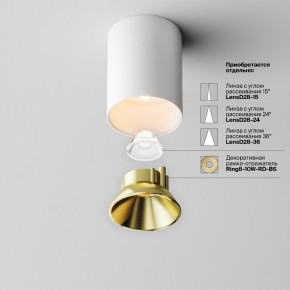 Накладной светильник Maytoni Alfa LED C064CL-8W2.7K-RD-WB в Казани - kazan.ok-mebel.com | фото 3