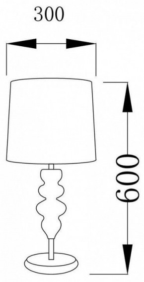 Настольная лампа декоративная Lucia Tucci Bristol 8 BRISTOL T897.1 в Казани - kazan.ok-mebel.com | фото 3