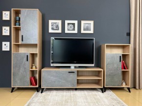 ОСКАР TRIO Гостиная (дуб золотой/каспий темный) в Казани - kazan.ok-mebel.com | фото 2