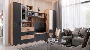 Пенал Белла (Сандал, Графит/Дуб крафт) в Казани - kazan.ok-mebel.com | фото 5