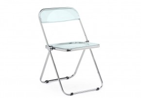 Пластиковый стул Fold складной clear gray-blue в Казани - kazan.ok-mebel.com | фото